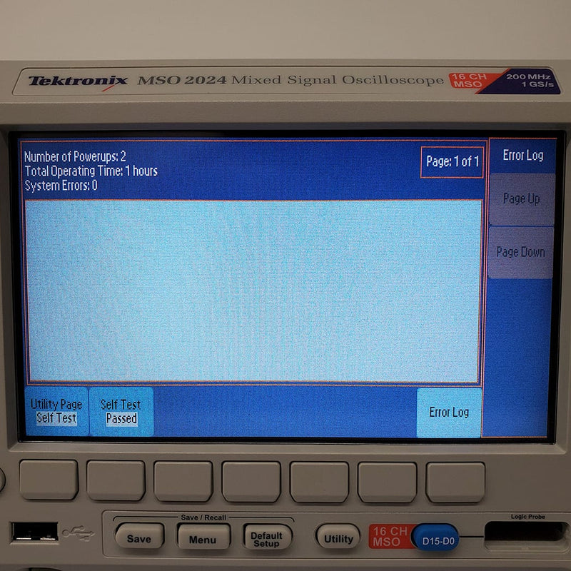 Tektronix MSO 2024 Mixed Signal Oscilloscope