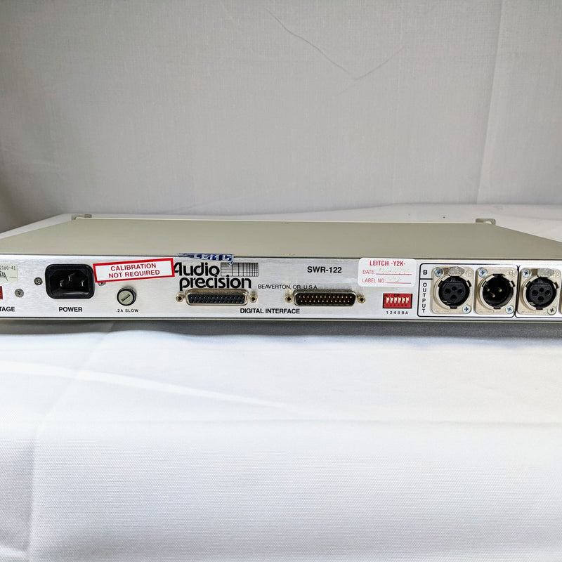 Audio Precision SWR 122 M Analog Signal Generator