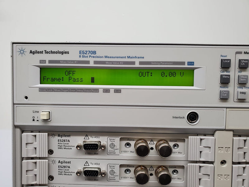 Agilent E 5270 B Precision Measurement Mainframe