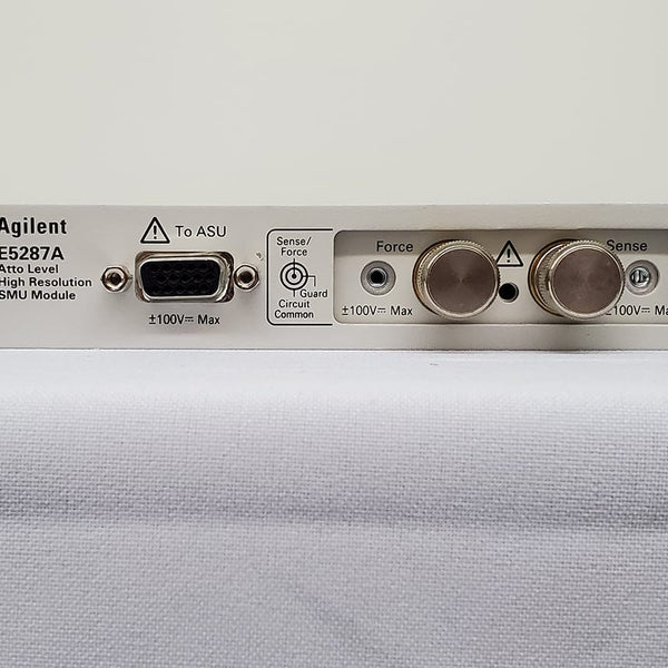 Agilent E 5287 A Atto Level High Resolution SMU Module