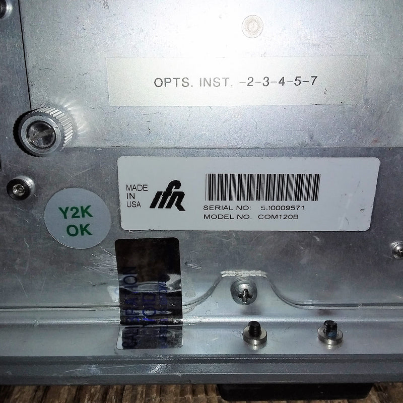 IFR COM-120 B Communications Service Monitor