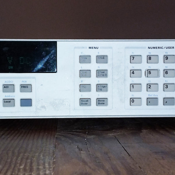 Agilent 3458 A Multimeter