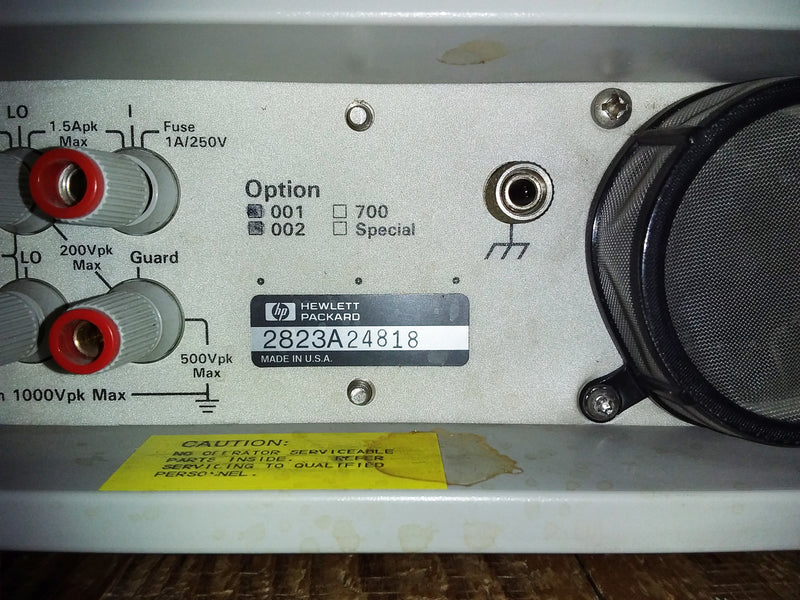 Agilent 3458 A Multimeter