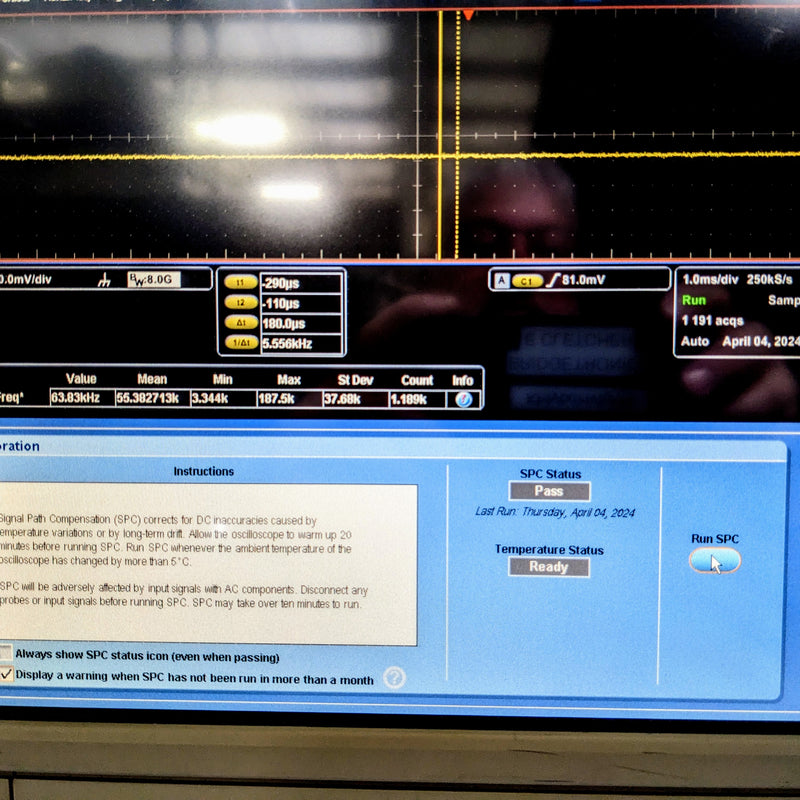 Tektronix DSA 70804 B Digital Serial Analyzer / Oscilloscope