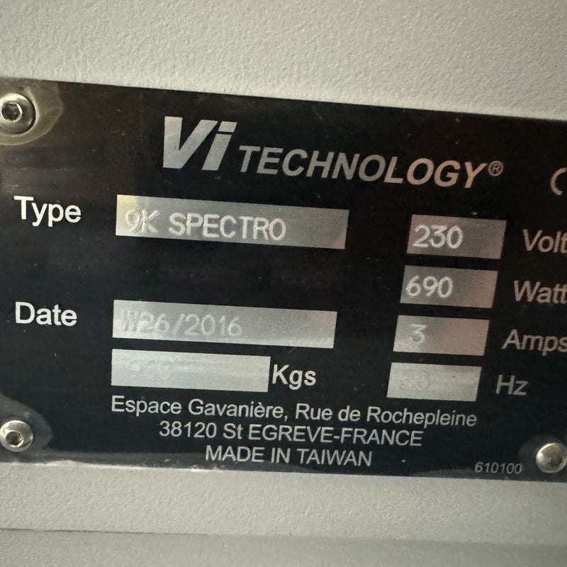 VI Technology 9 K Spectro AOI