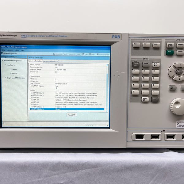 Agilent N 5106 A PXB Baseband Generator and Channel Emulator