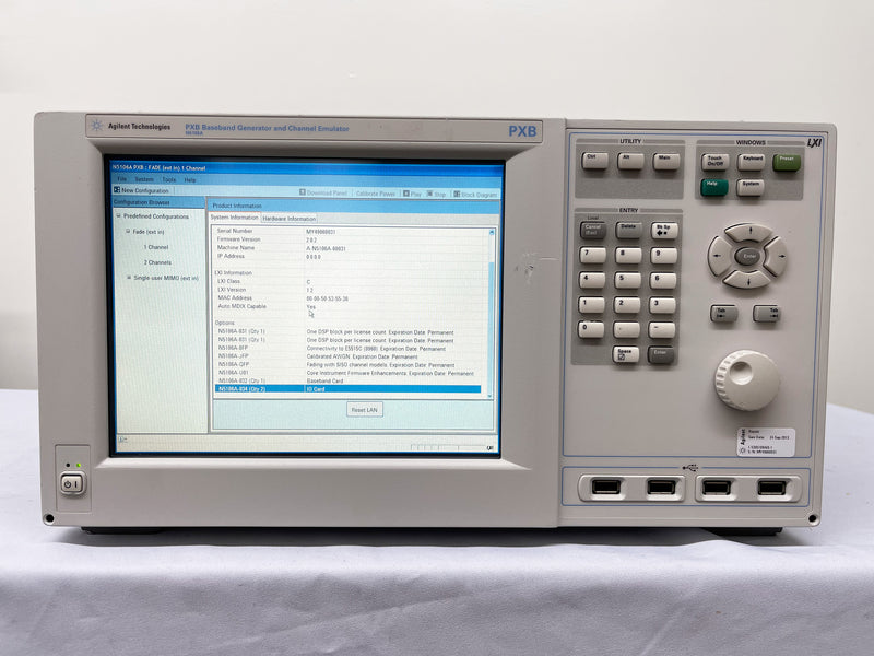 Agilent N 5106 A PXB Baseband Generator and Channel Emulator