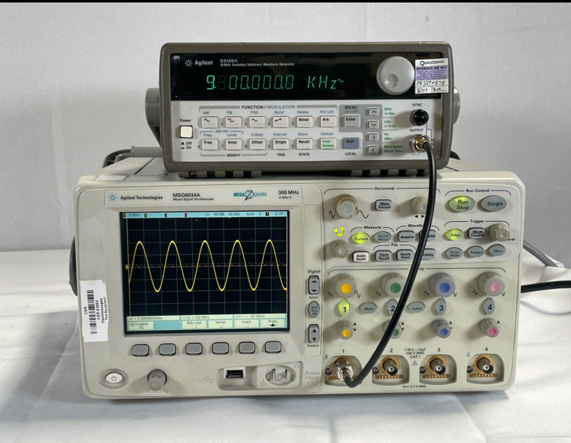 Agilent MSO 6034 A Mixed Signal Oscilloscope