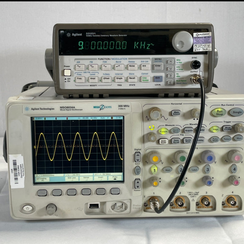 Agilent MSO 6034 A Mixed Signal Oscilloscope