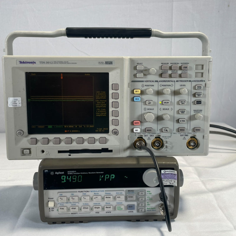 Tektronix TDS 3012 Digital Phosphor Oscilloscope