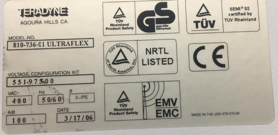 Teradyne Ultraflex Tester