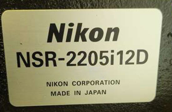 Nikon NSR 2205 i 12 D Stepper