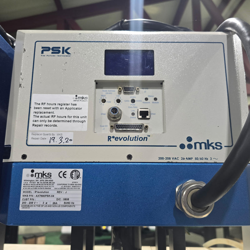 MKS AX 7690 PSK 04 RF Generator