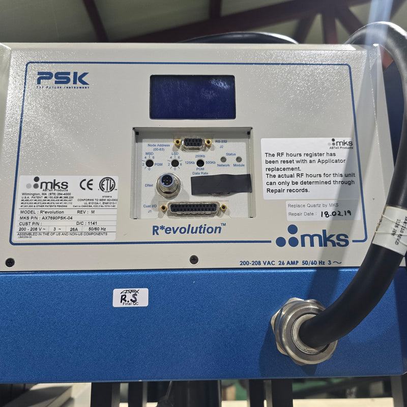 MKS AX 7690 PSK 04 RF Generator