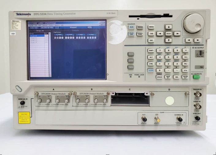 Tektronix DTG 5334 Data Timing Generator