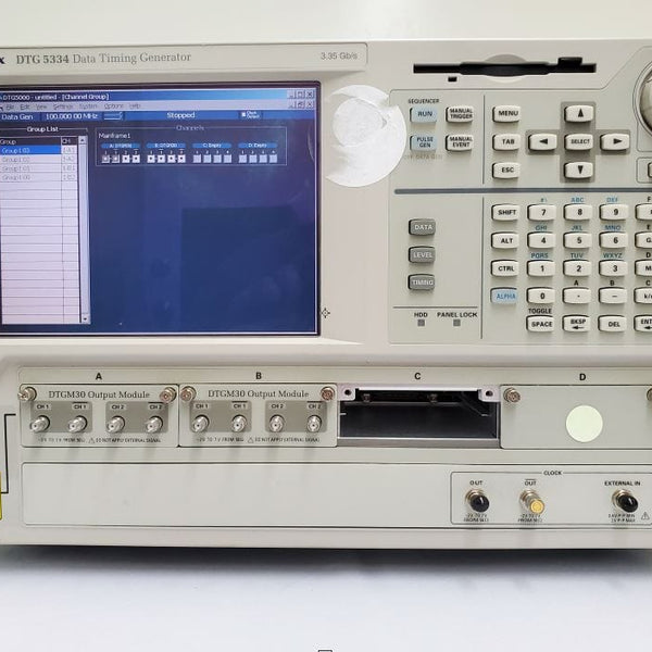 Tektronix DTG 5334 Data Timing Generator