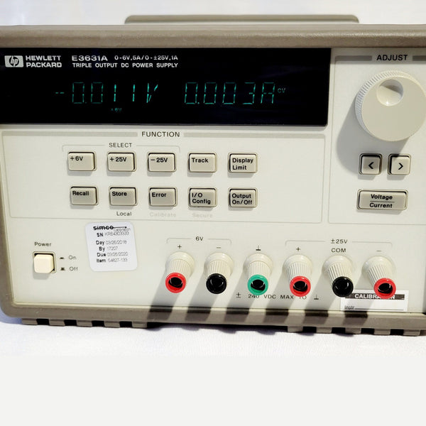 Agilent E 3631 A DC Power Supply