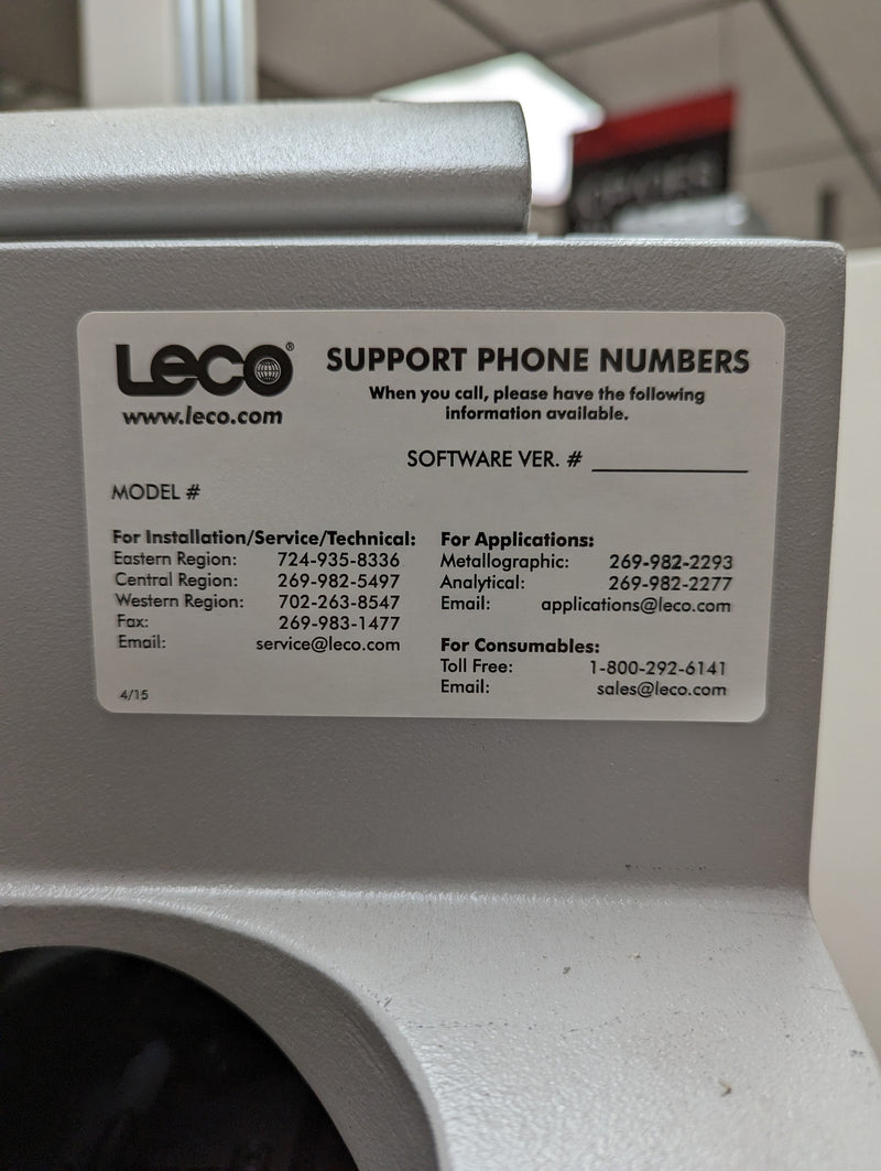 Leco ONH 836 Elemental Analyzer