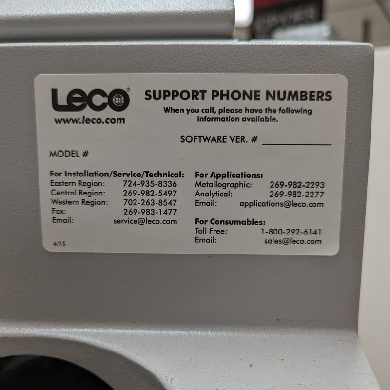 Leco ONH 836 Elemental Analyzer