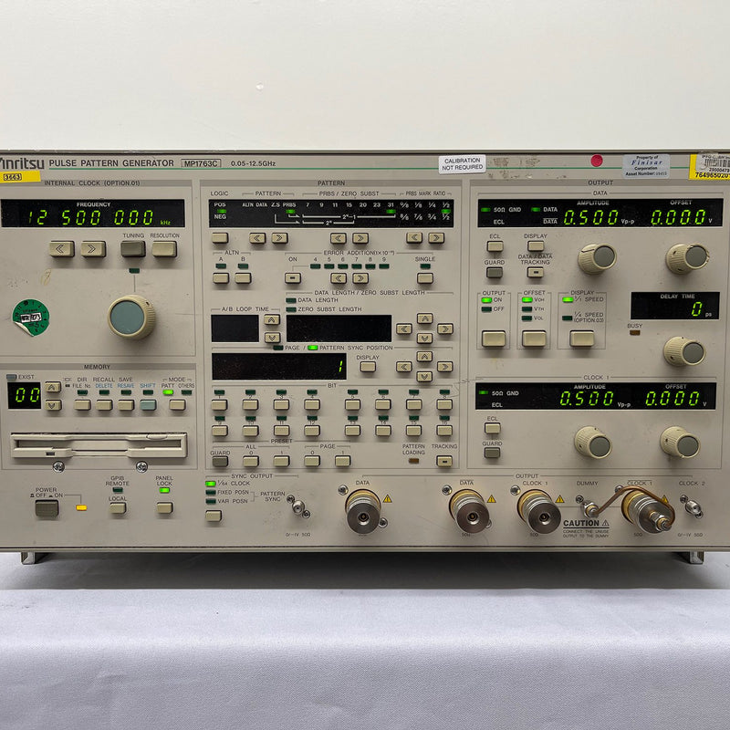 Anritsu MP 1763 C Pulse Pattern Generator