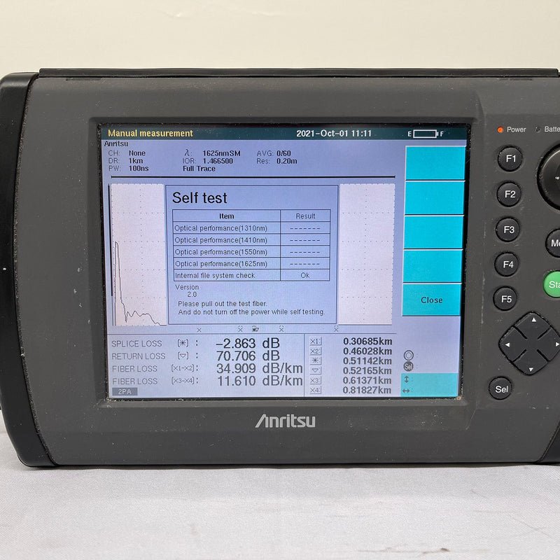 Anritsu MW 9076 D / MU 250000 A Optical Domain Time Reflectometer