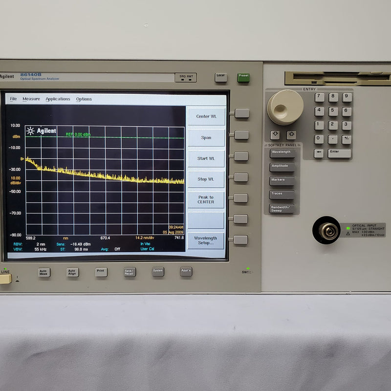 Agilent 86140 B Optical Spectrum Analyzer