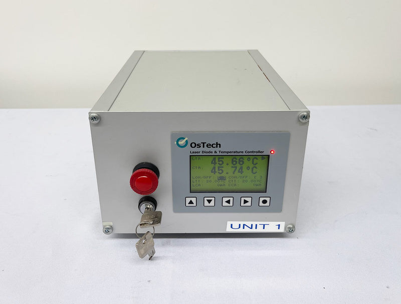 OsTech PS 11 2 x PA 09 V 24 U Laser and Peltier Driver / Laser Diode & Temperature Controller