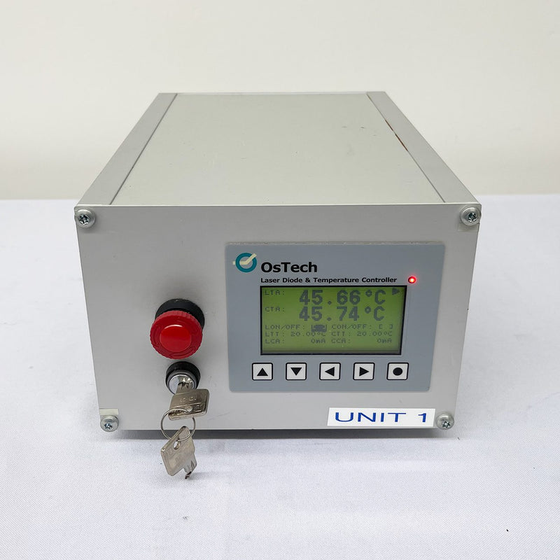 OsTech PS 11 2 x PA 09 V 24 U Laser and Peltier Driver / Laser Diode & Temperature Controller