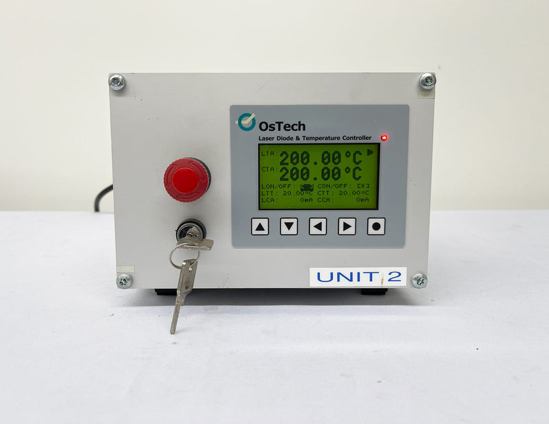 OsTech PS 11 2 x PA 09 V 24 U Laser and Peltier Driver / Laser Diode & Temperature Controller