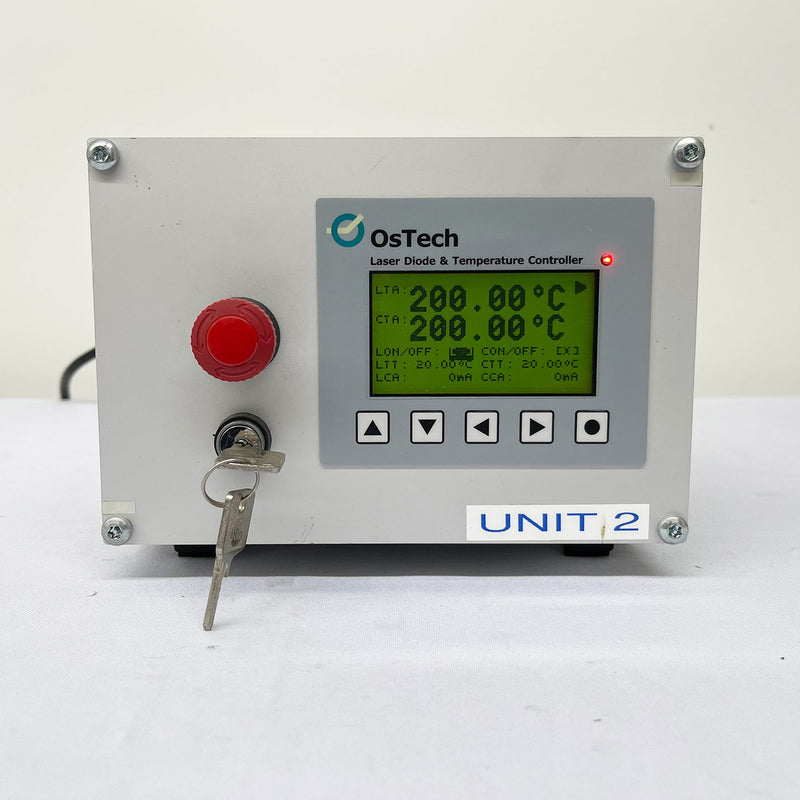 OsTech PS 11 2 x PA 09 V 24 U Laser and Peltier Driver / Laser Diode & Temperature Controller