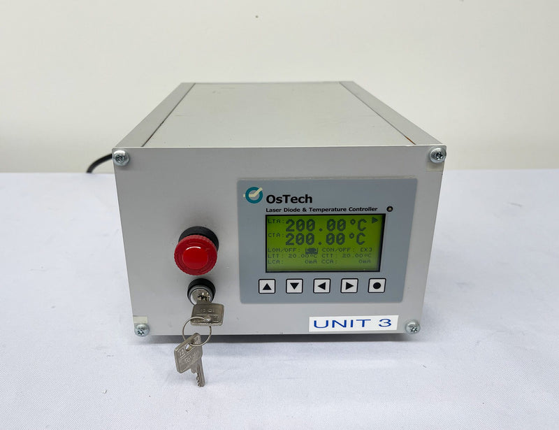 OsTech PS 11 2 x PA 09 V 24 U Laser and Peltier Driver / Laser Diode & Temperature Controller