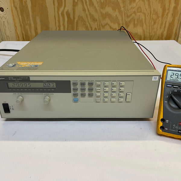 Agilent 6573 A DC Power Supply