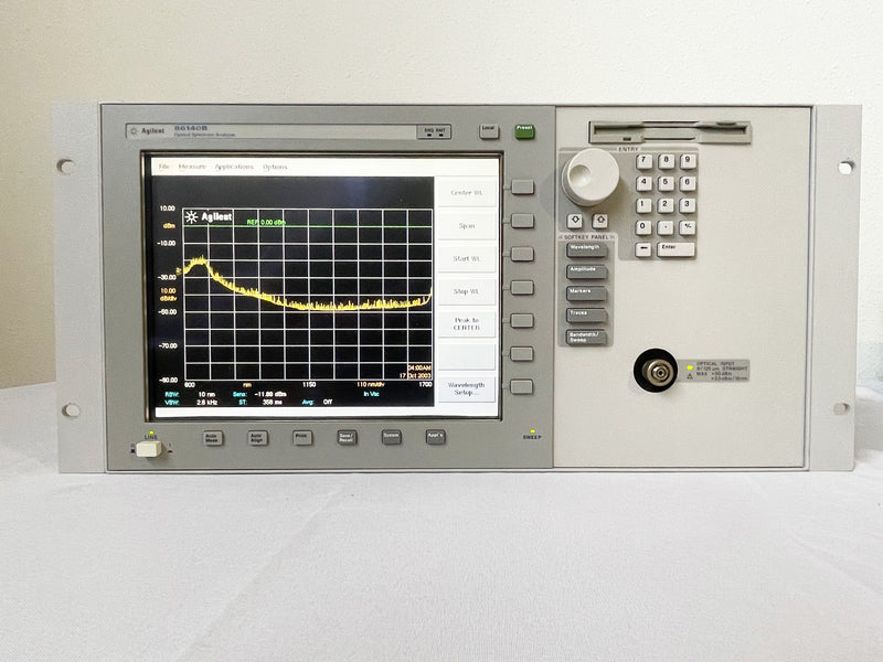 Agilent 86140 B Optical Spectrum Analyzer