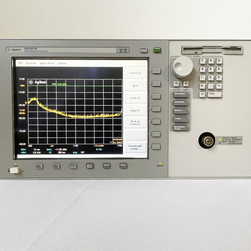 Agilent 86140 B Optical Spectrum Analyzer