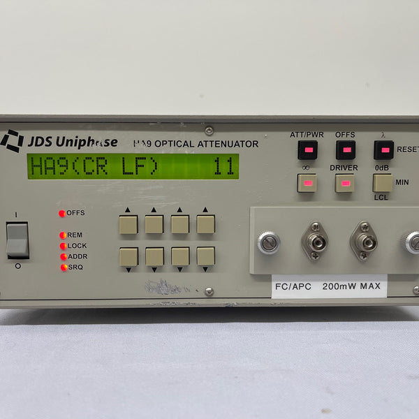 JDSU HA 9 Series Extended Range Programmable Optical Attenuator