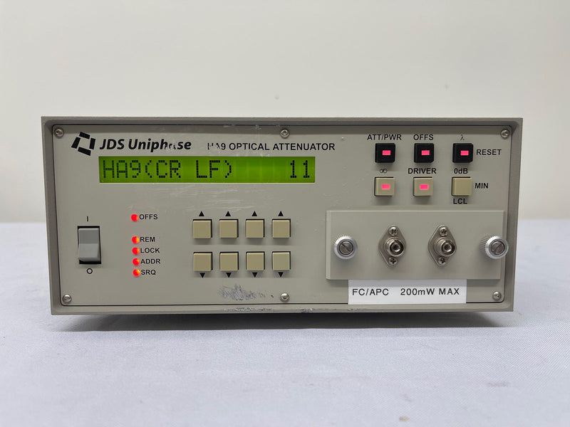 JDSU HA 9 Series Extended Range Programmable Optical Attenuator