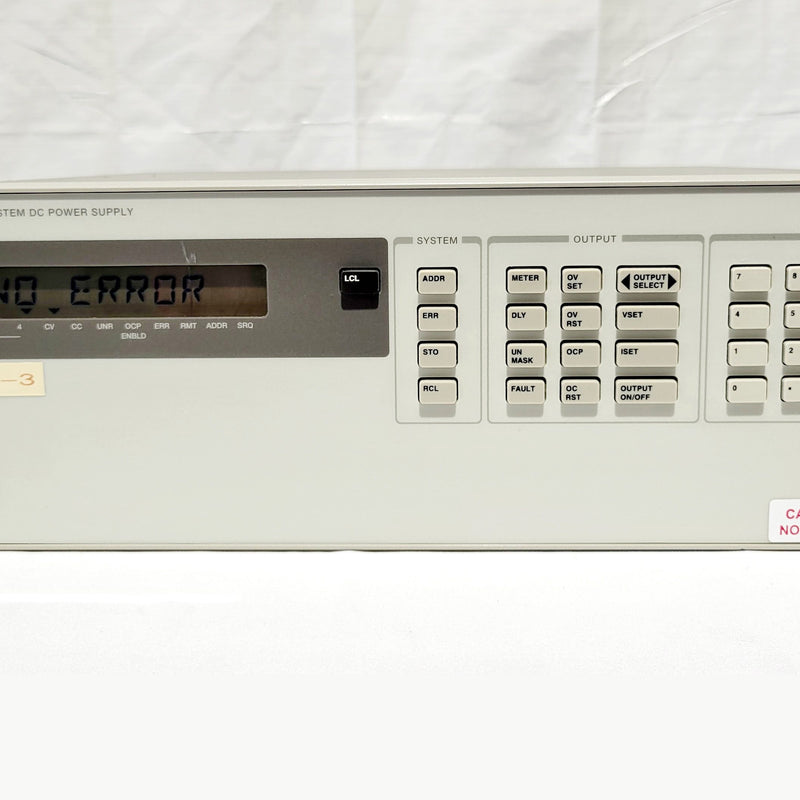 Agilent 6624 A DC Power Supply