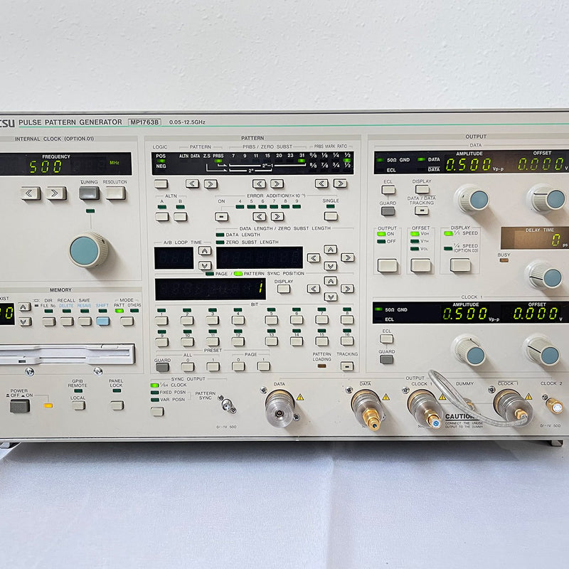 Anritsu MP 1763 B Pulse Pattern Generator