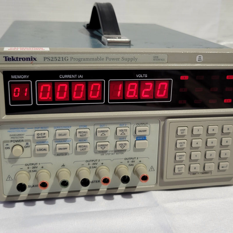 Tektronix PS 2521 G Programmable Power Supply