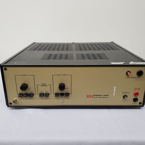 Krohn-Hite 7500 Amplifier