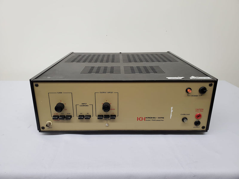 Krohn-Hite 7500 Amplifier