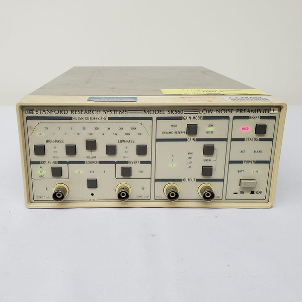 Stanford Research Systems (SRS) SR 560 Low Noise Preamplifier