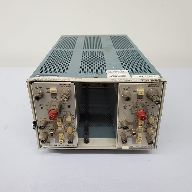 Tektronix AM 502 Differential Amplifier