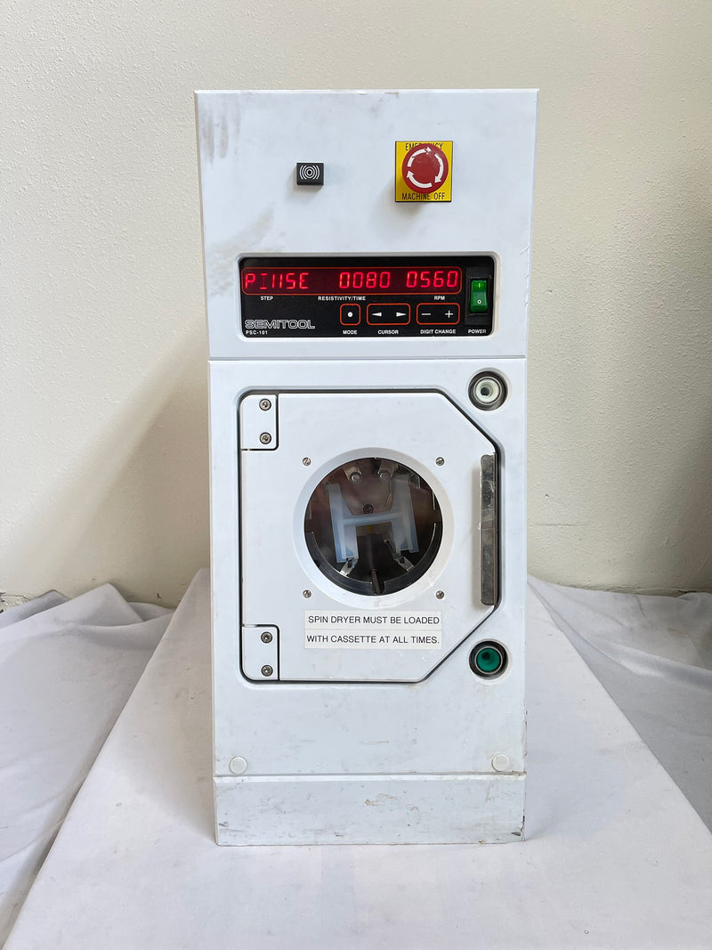 Semitool 240 S-3-1-E-ML Spin Rinse Dryer (SRD)