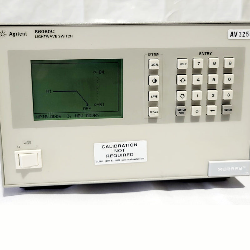 Agilent 86060 C Lightwave Switch