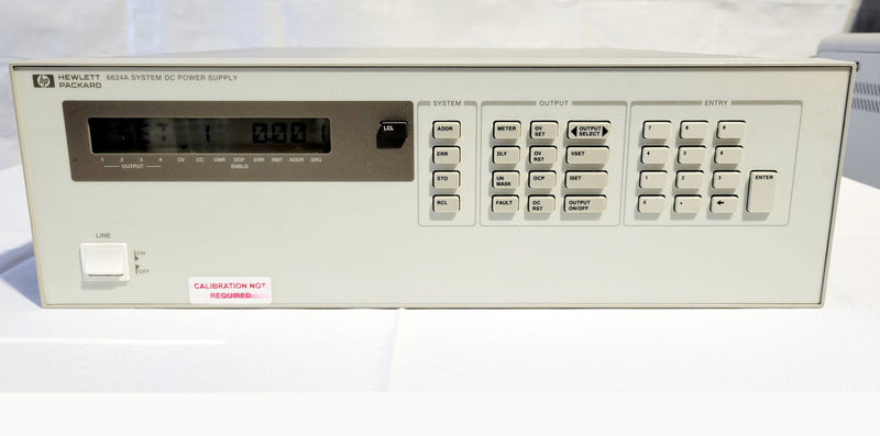 Agilent 6624 A DC Power Supply