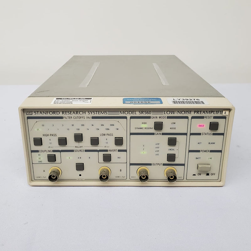 Stanford Research Systems (SRS) SR 560 Low Noise Preamplifier