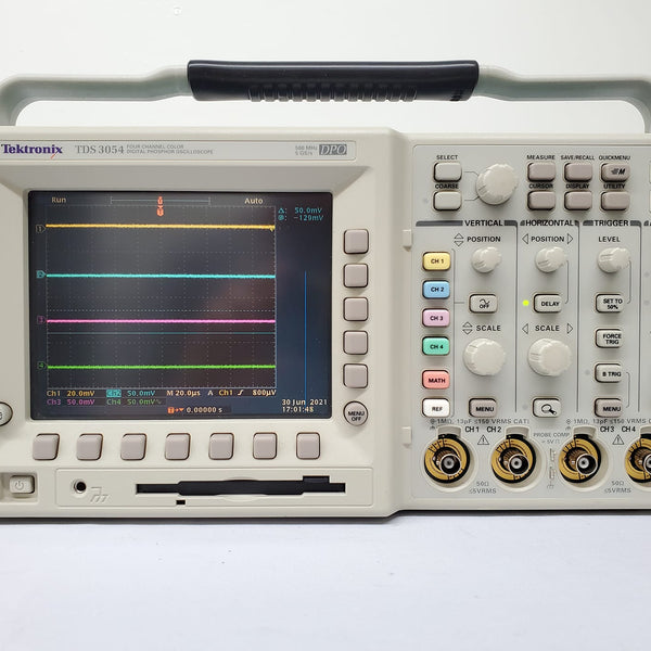 Tektronix TDS 3054 Four Channel Color Digital Phosphor Oscilloscope