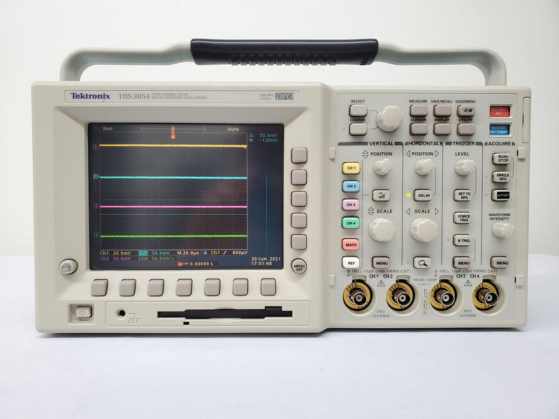 Tektronix TDS 3054 Four Channel Color Digital Phosphor Oscilloscope