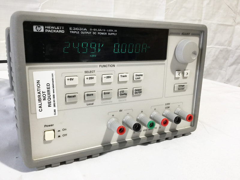 Agilent E 3631 A DC Power Supply